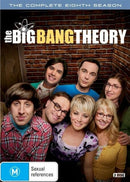 The Big Bang Theory Series Season 8 DVD, 2015, 3-Disc Set R4
