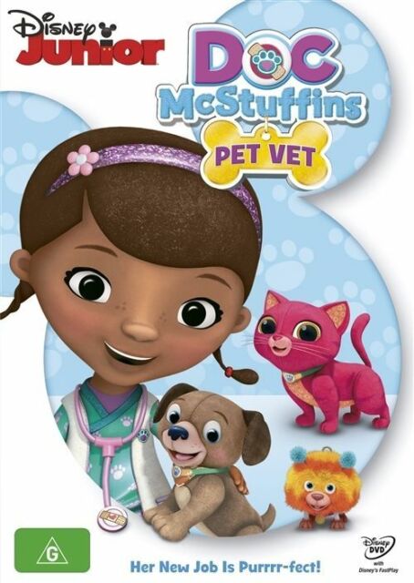 Doc McStuffins - Doc Pet Vet (DVD, 2016) R4