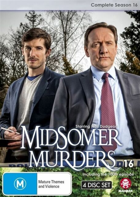 Midsomer Murders Series Season 16 DVD R4 New Sealed