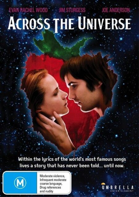 Across The Universe (DVD, 2017) R4 New Sealed