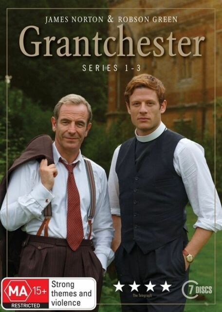 Grantchester The complete Series Season 1, 2, & 3 DVD Box Set 7-Disc Set R4