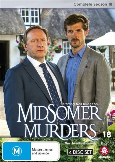 Midsomer Murders : Season 18 (DVD, 2017, 4-Disc Set)