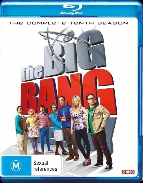 The Big Bang Theory : Season 10 (Blu-ray, 2017, 2-Disc Set)