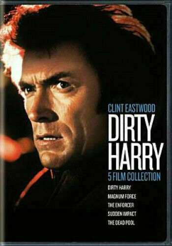 Dirty Harry 5 Film DVD Collection Clint Eastwood Enforcer Magnum Force Dead pool