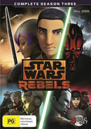 Star Wars Rebels : Season 3 (DVD, 2017, 4-Disc Set)