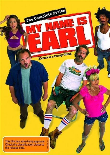 My Name Is Earl Complete Seasons 1, 2, 3, & 4 Series 1 - 4 DVD Box Set R4 New