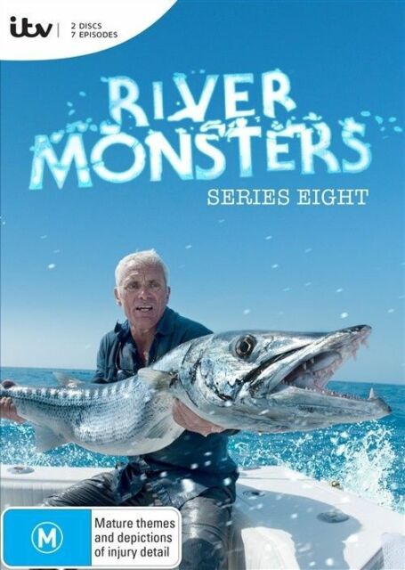 River Monsters : Season Series 8 (DVD, 2017, 2-Disc Set) R4