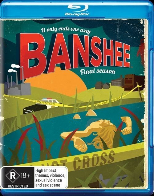 Banshee : Season 4 (Blu-ray, 2016, 3-Disc Set) Region 4 New and Sealed