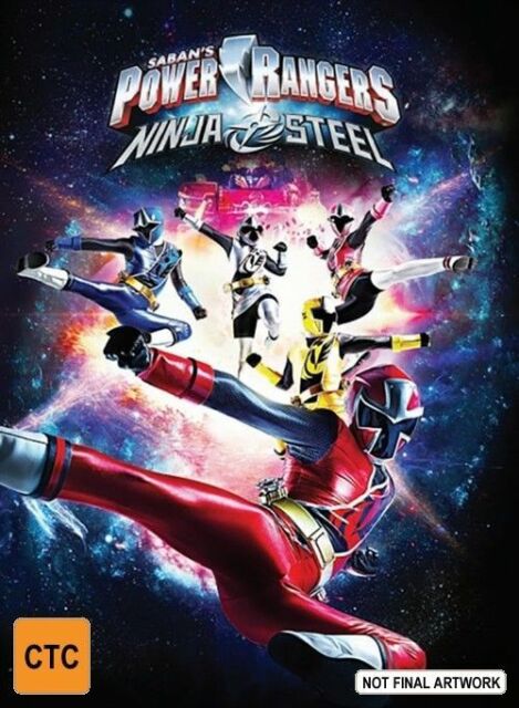 Power Rangers - Ninja Steel (DVD, 2018, 3-Disc Set) R4