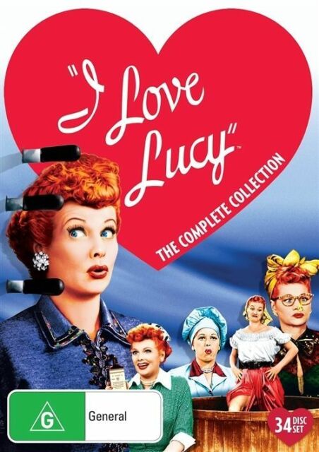 I Love Lucy DVD Box Set R4 new 2016, 34-Disc Set