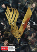 Vikings : Season 5 : Part 1 (DVD, 2018, 3-Disc Set) R4
