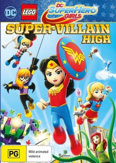 DC Super Hero Girls - Super-Villain (DVD, 2018)