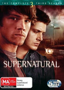 Supernatural : Season 3 DVD, 2008, 5-Disc Set R4