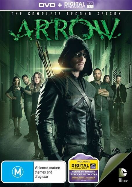 Arrow : Season 2 (DVD, 2014, 5-Disc Set) R4