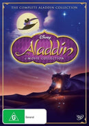 The Complete Aladdin, return of Jafar and the King of Thieves Collection DVD R4
