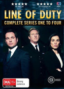 Line Of Duty : Season 1, 2, 3 & 4 DVD Box Set 2017, 9-Disc Set R4