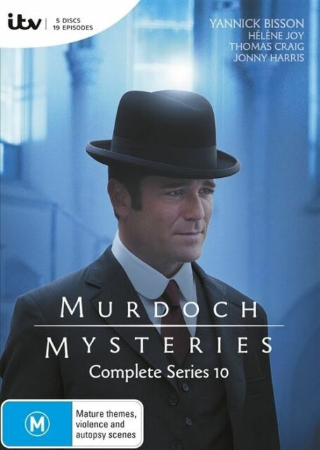 Murdoch Mysteries : Series 10 (DVD, 2017, 5-Disc Set)