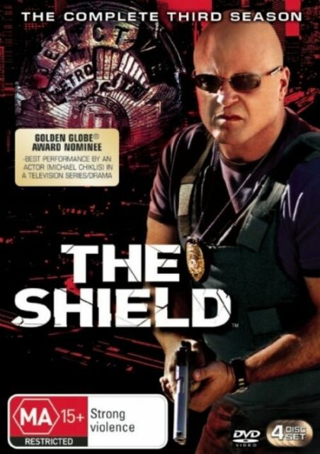 Shield Complete seasons series 3 DVD R4