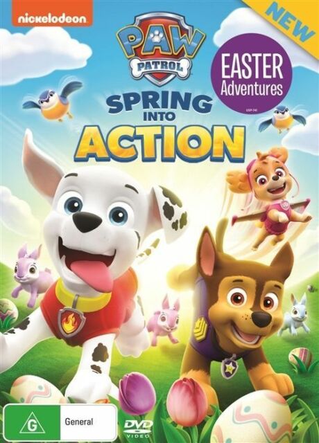 Paw Patrol - Spring Into Action (DVD, 2017) R4