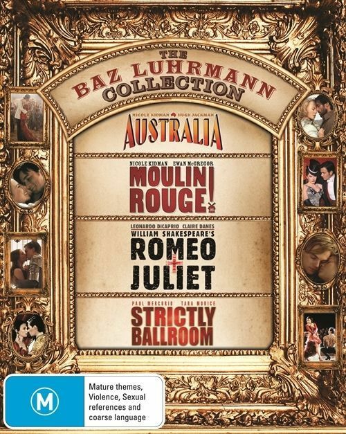 Baz Luhrmann Blu ray Collection AUSTRALIA MOULIN ROUGE ROMEO AND JULIET STRICTLY