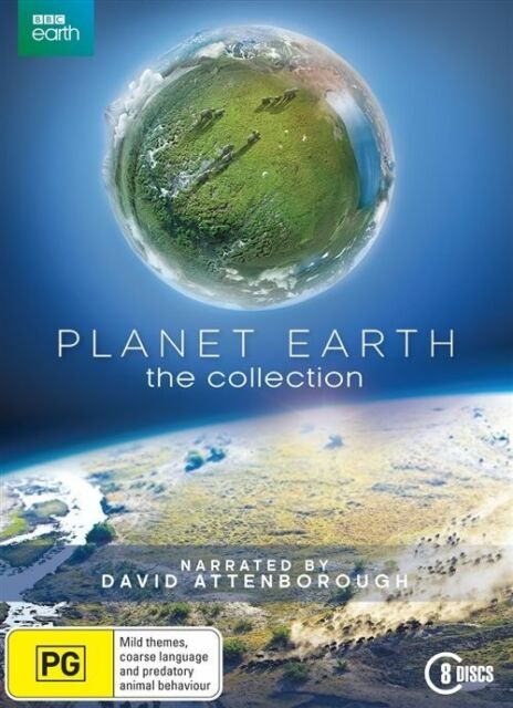 David Attenborough Planet Earth 1 + 2 Complete BBC Series I + II DVD Box Set R4