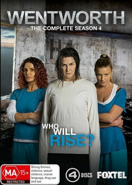 Wentworth : Season 4 DVD 2016, 4-Disc Set R4