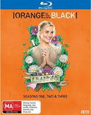Orange Is The New Black Season 1, 2 & 3 Blu-ray box set 2016, 9-Disc Set RB New