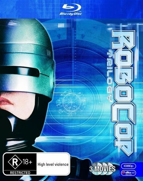 ROBOCOP Trilogy 1 2 & 3 BLU-RAY Region B/Aust New&Sealed