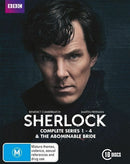 The Sherlock Holmes Series Season 1+2+3+4 & Abominable Bride Blu-ray Box Set RB