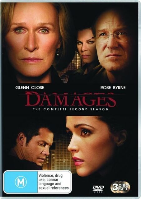 Damages : Season 2 DVD, 2009, 3-Disc Set R4