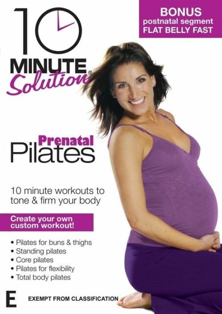 10 Minute Solution - Prenatal Pilates DVD R4 New Sealed