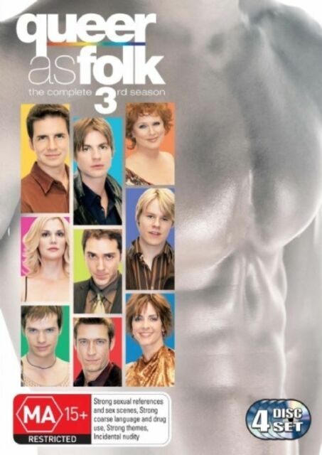 Queer As Folk (U.S.) : Season 3 (DVD, 2008, 4-Disc Set) R4