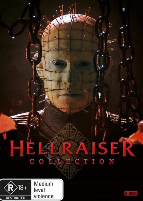 Hellraiser V Inferno+VI Hellseeker+VII Deader+VIII HellworlD+Revelations DVD R4