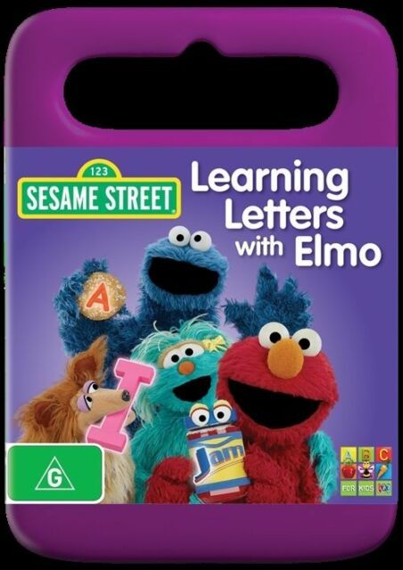 Sesame Street - Learning Letters With Elmo (DVD, 2012) R4