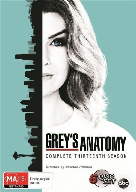 Grey's Anatomy : Season 13 (DVD, 2017, 6-Disc Set) R4