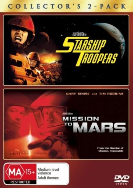Starship Troopers / Mission To Mars (DVD, 2008, 2-Disc Set)