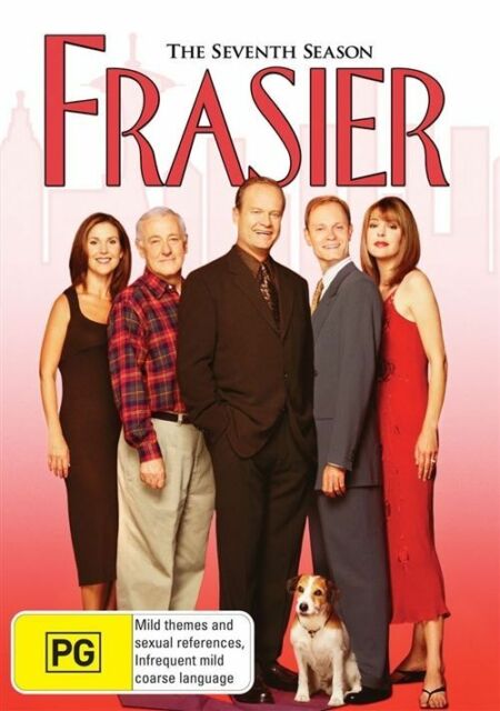 Frasier : Series Season 7 DVD, 2007, 4-Disc Set R4 New & Sealed